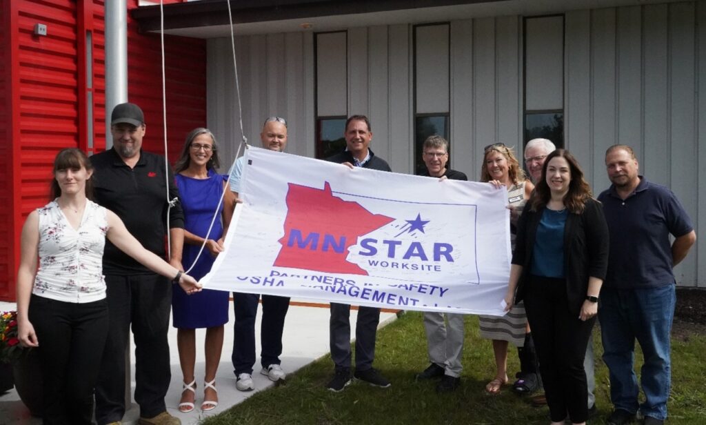 MNSTAR Flag Raising Ceremony